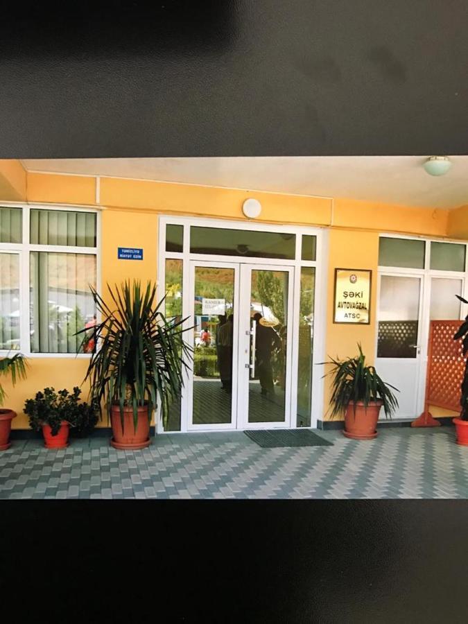 Sheki Avtovagzal Motel Exteriér fotografie